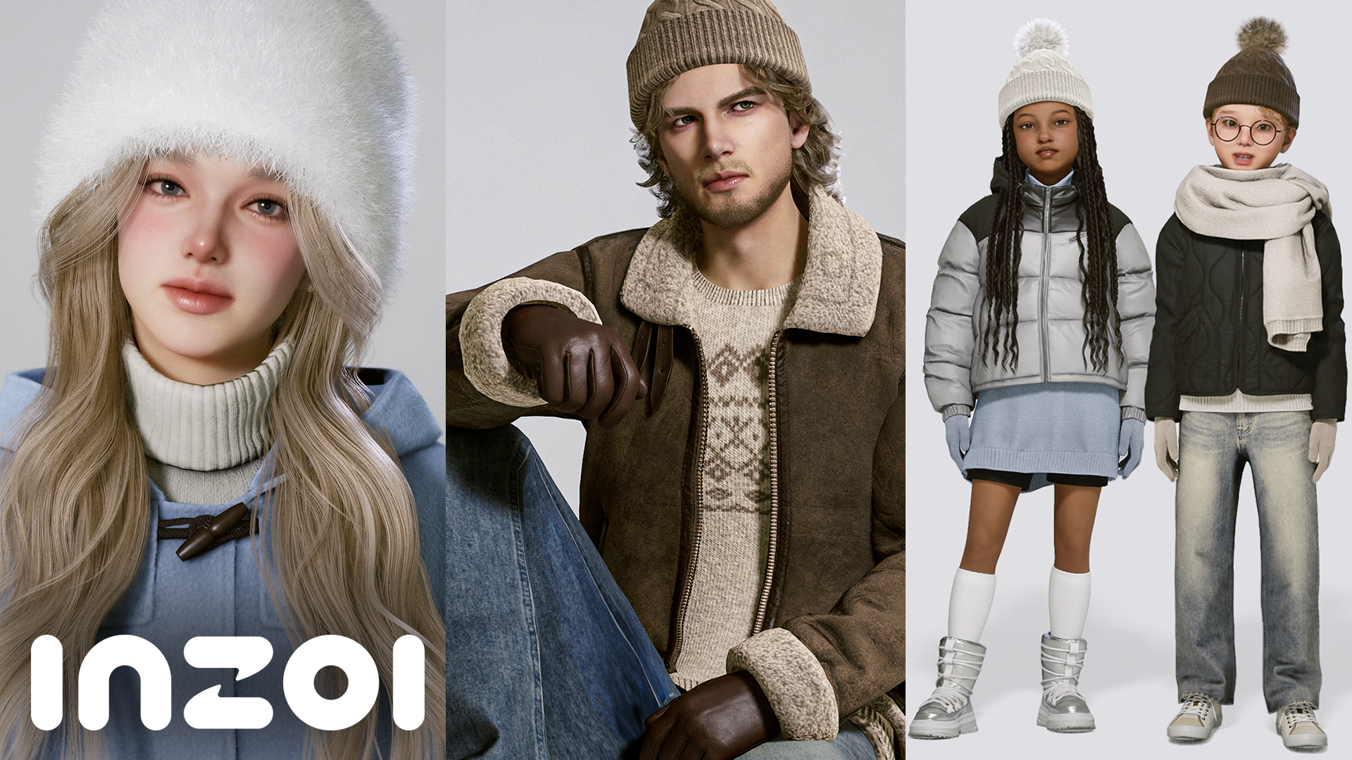 New winter outfits in inZOI