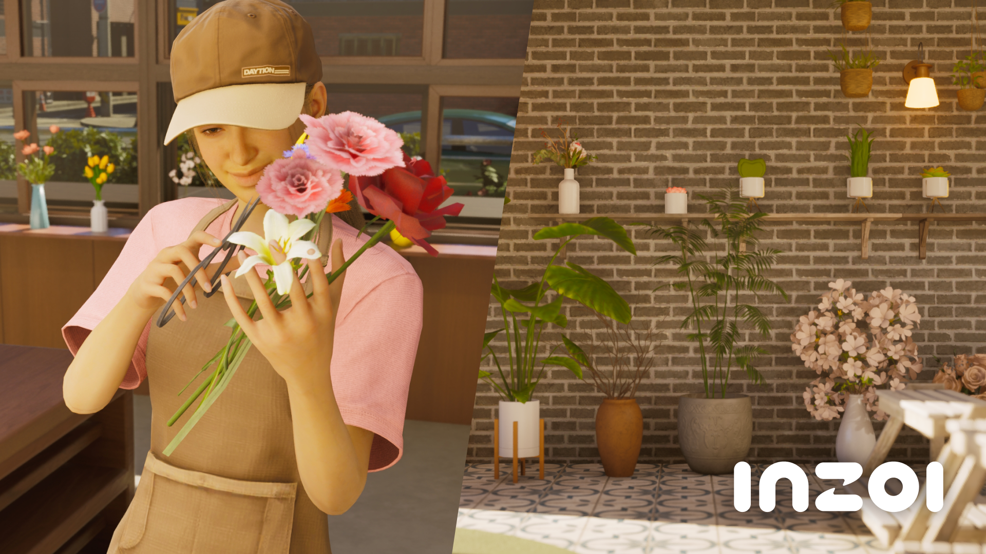 Flower shops in inZOI