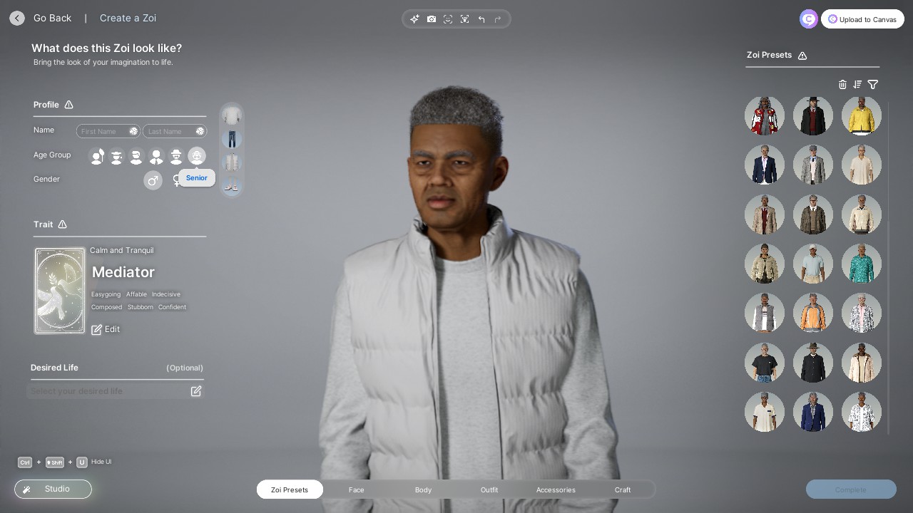 Male Senior